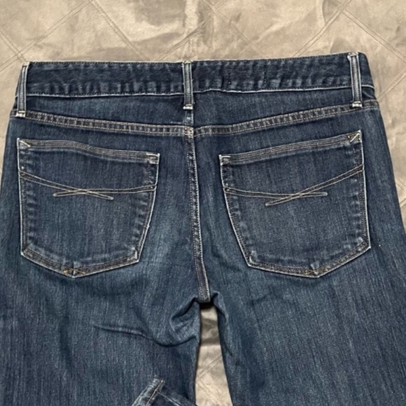 Gap 1969 Real Straight Jeans 28 x 33 Dark Wash - Picture 2 of 3